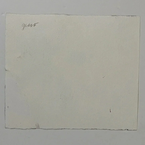 Original‎ Watercolor Painting Floral Purple Yellow NWOT Unframed - Picture 3 of 5